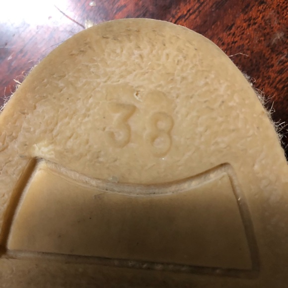 Giambattista Valli Espadrilles Ocelot Print Slip-on Flats Almost New Sz.38 - Picture 6 of 9